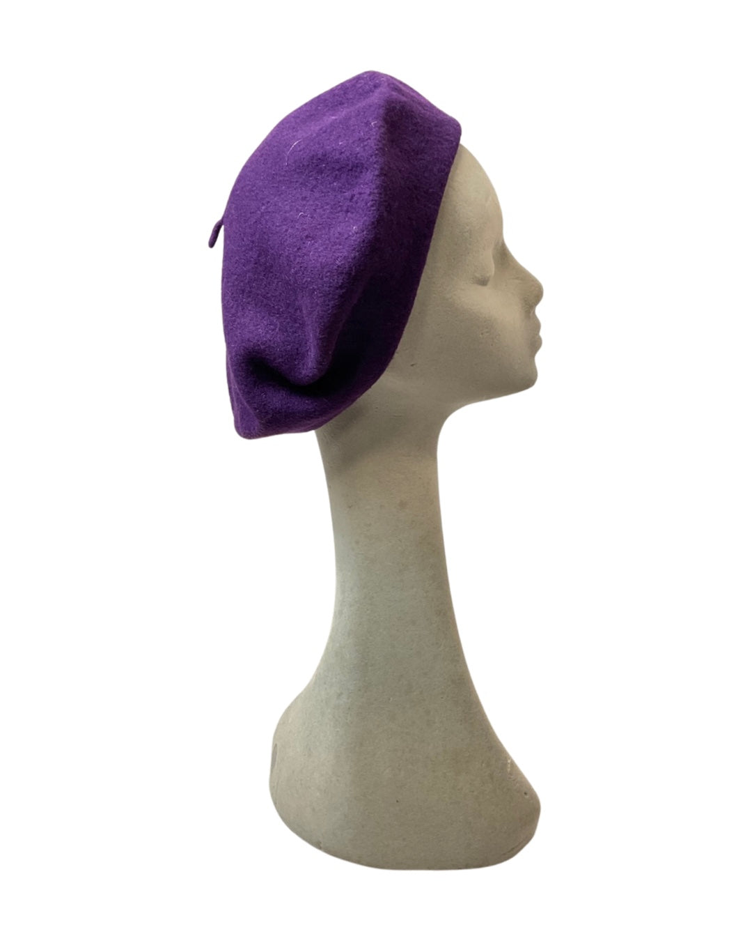 VINTAGE CADBURY PURPLE KANGOL WOOL BERET