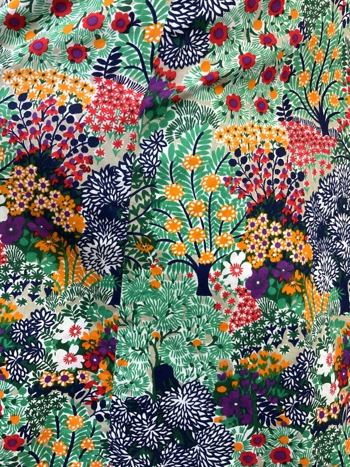 VTG 60s 70s GREEN BLUE WHITE RED PYSCHEDELIC FLORAL STRAPPY HALTER SUN DRESS 6 8