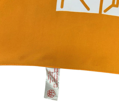 VTG 70S 1976 MONTREAL OLYMPICS ORANGE WHITE SPORTS COMMEMORATIVE SCARF