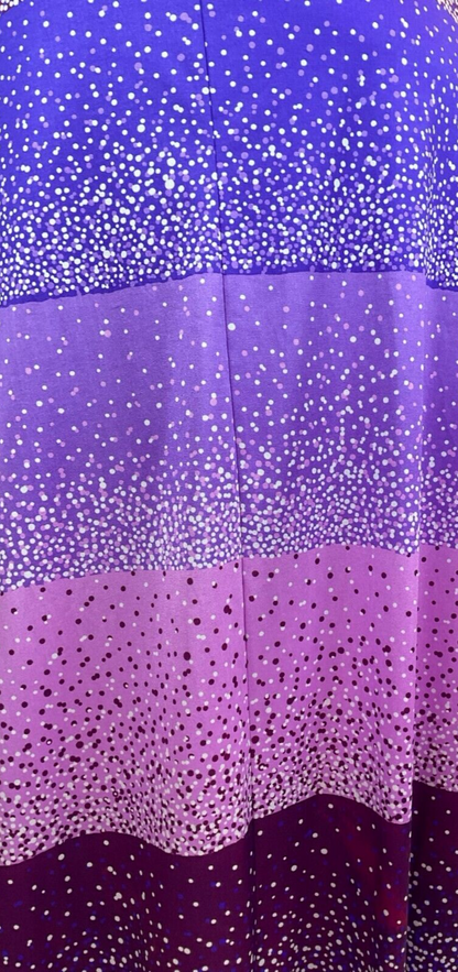 VTG 70S SUMMER SUN PINK PURPLE HALTER DISCO PARTY DRESS MAXI DRESS 8 10 12