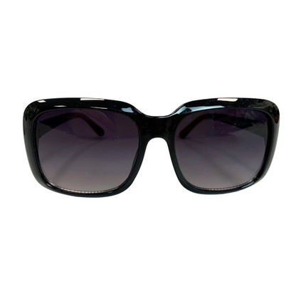 BLACK SQUARE VINTAGE STYLE 70s SUNGLASSES