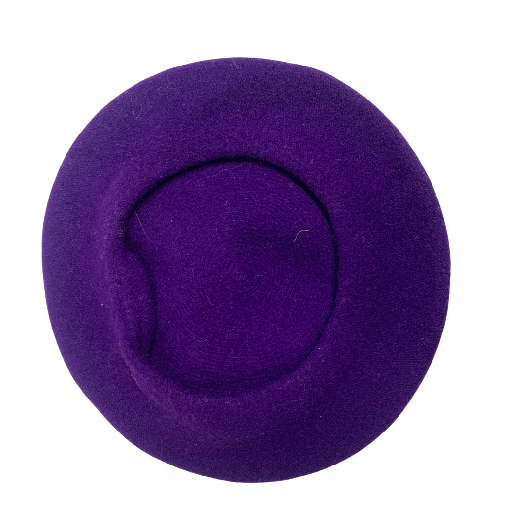 CADBURYS PURPLE VINTAGE 60s 70s BERET