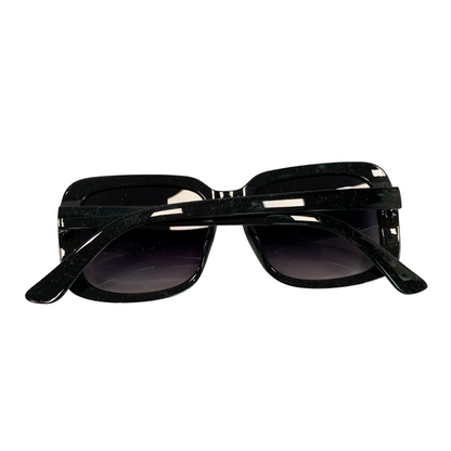 BLACK SQUARE VINTAGE STYLE 70s SUNGLASSES