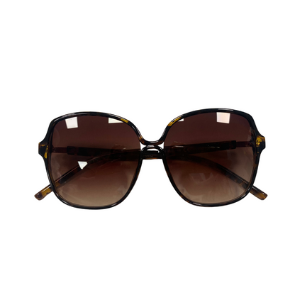 TORTOISE SHELL STYLE OVERSIZED SQUARE VINTAGE STYLE 70s SUNGLASSES
