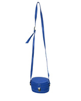 VINTAGE 70s 80s ROYAL BLUE MOD MINI CROSSBODY CAMERA BAG